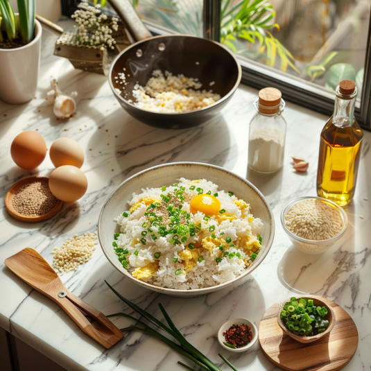 Easy Egg Fried Rice Recipe: Quick, Flavorful Staples for Any Meal 9 Easy Egg Fried Rice Recipe