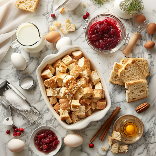 Cranberry Relish Christmas Bread
