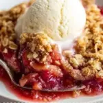 Rhubarb Crisp