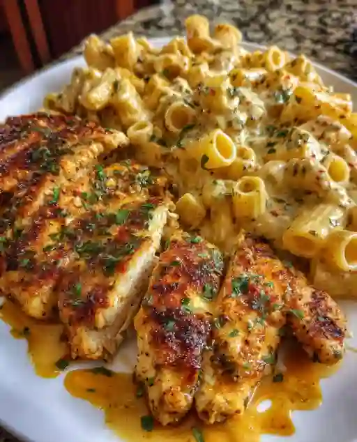 Perfect Creamy Cajun Garlic Parmesan Chicken Rigatoni Recipe: Bold, Cheesy Pasta Main 1 Creamy Cajun Garlic Parmesan Chicken Rigatoni