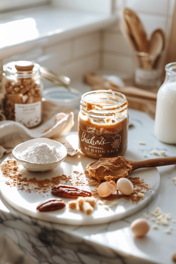 Perfect Biscoff & White Chocolate Blondies Recipe: Chewy, Spiced Cookie Bars 2 Biscoff & White Chocolate Blondies Recipe