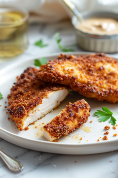 Pretzel Crunch Baked Chicken