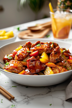 Sweet Hawaiian Crock Pot Chicken