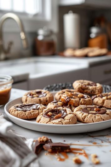 Perfect Twix Thumbprint Cookies Recipe: Buttery, Caramel-Chocolate Bites 1 Twix Thumbprint Cookies