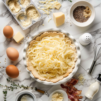 Cheddar Vidalia Onion Pie